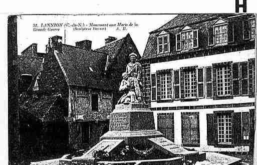 Ville de LANNION Carte postale ancienne